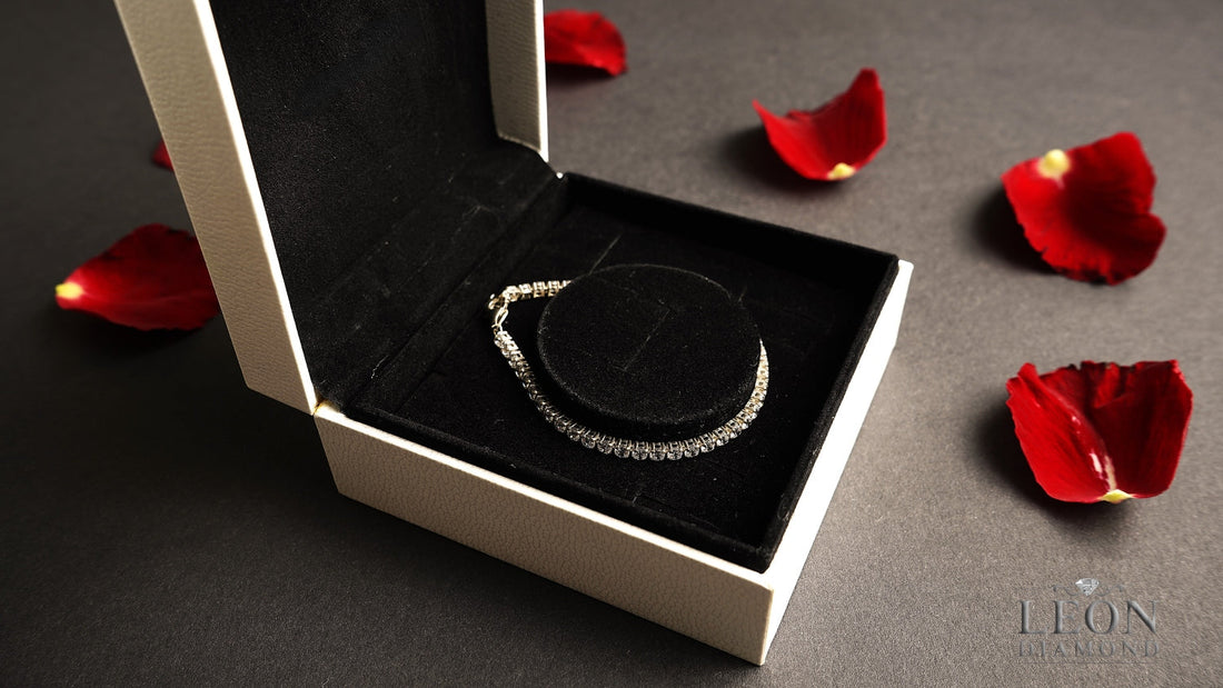Tennis Jewelry Anniversary Gift - Leon Diamond