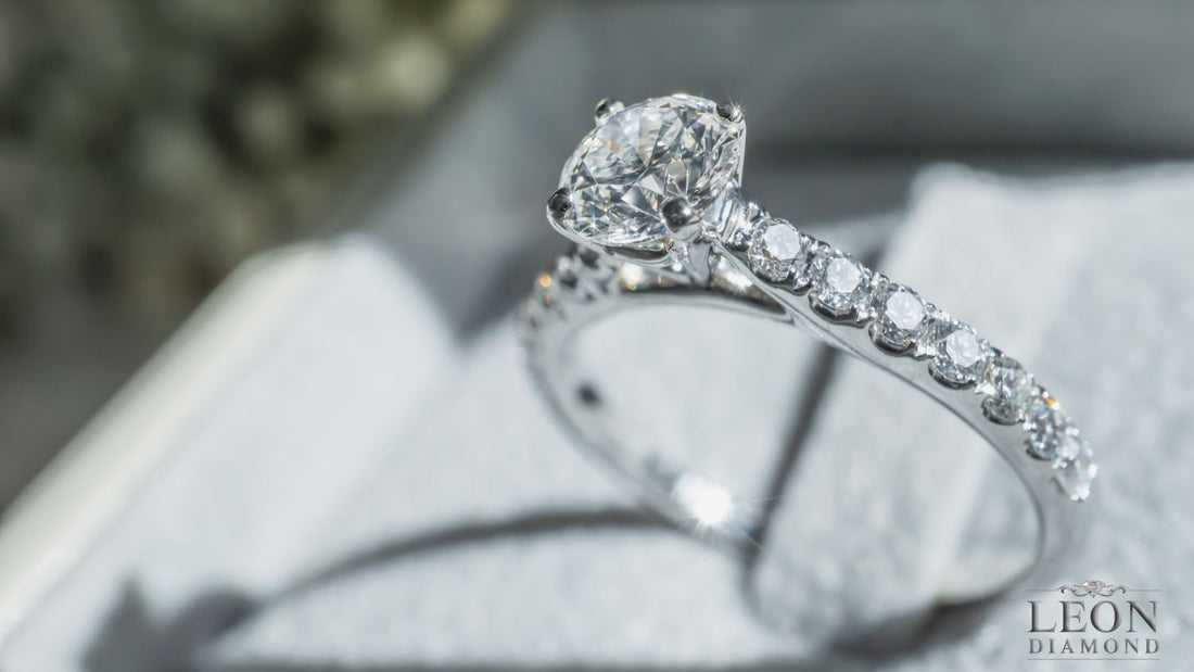 Alternative of Diamond Engagement Ring - Leon Diamond 