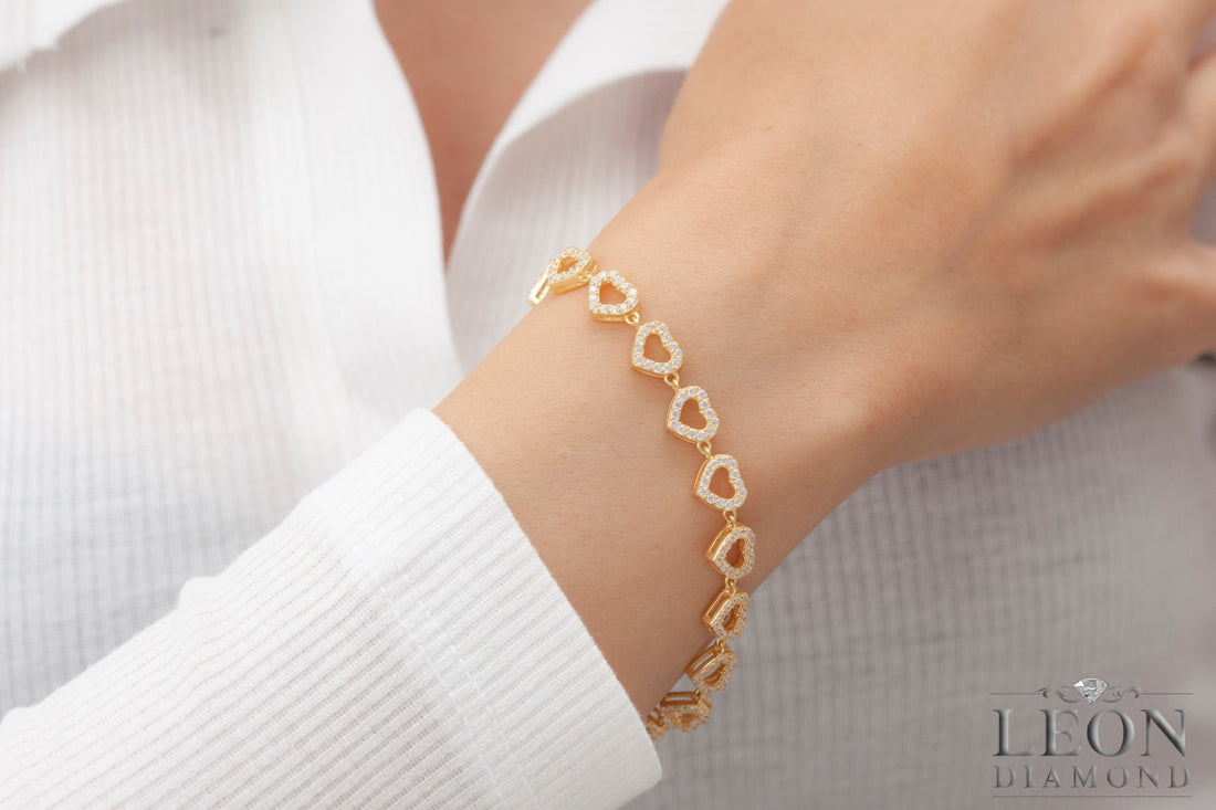Custom Tennis Bracelets - Leon Diamond 