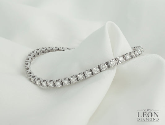 Top Diamond Cuts Used in Tennis Necklaces and Bracelets - Leon Diamond 