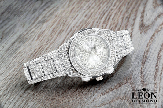 Most Expensive Diamond Watches - Leon Diamond 