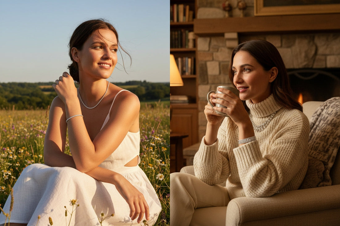 Seasonal Trends: Wearing Tennis Jewelry in Summer vs Winter