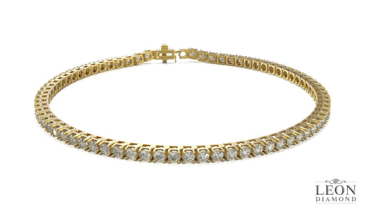 Tennis jewelry for pop culture - Leon Diamond 
