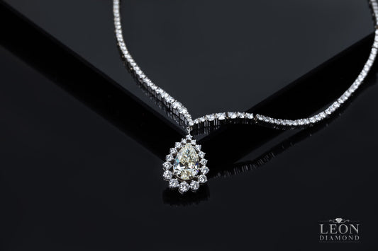 Tennis Necklace - Leon Diamond 