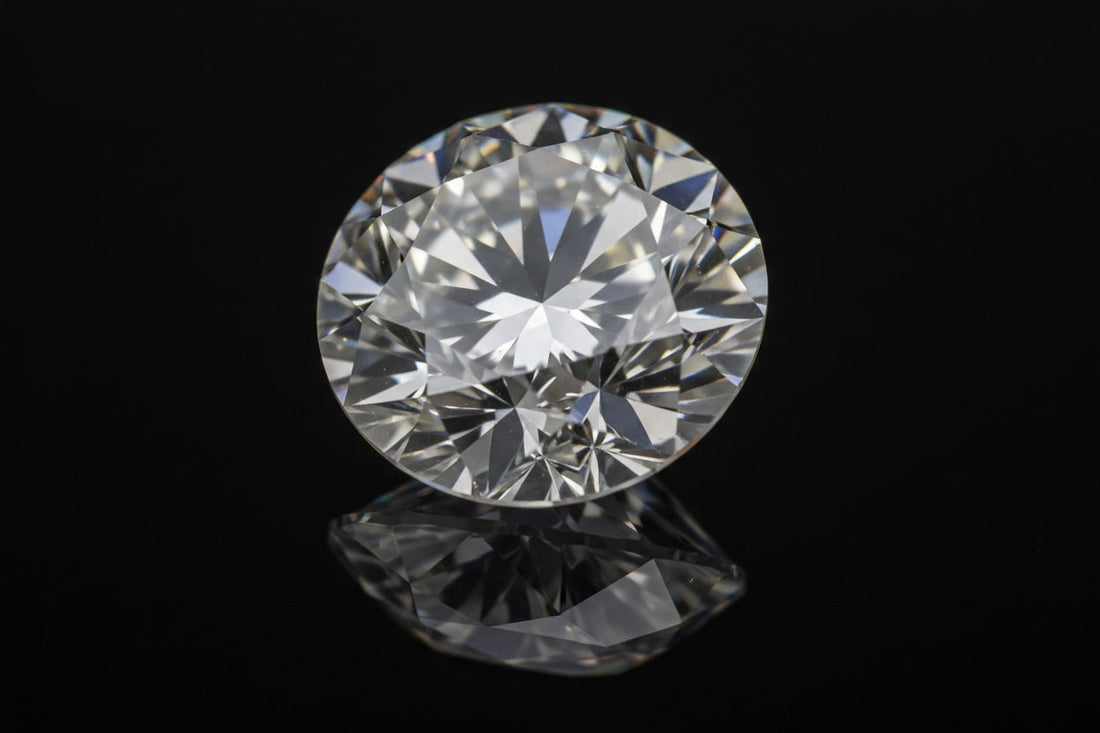 A hyper-detailed close-up of a flawless diamond showing facets, fire, and brilliance.