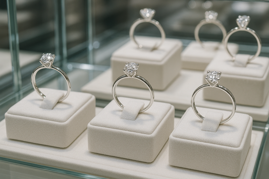 Minimalist Engagement Rings - Leon Diamond 