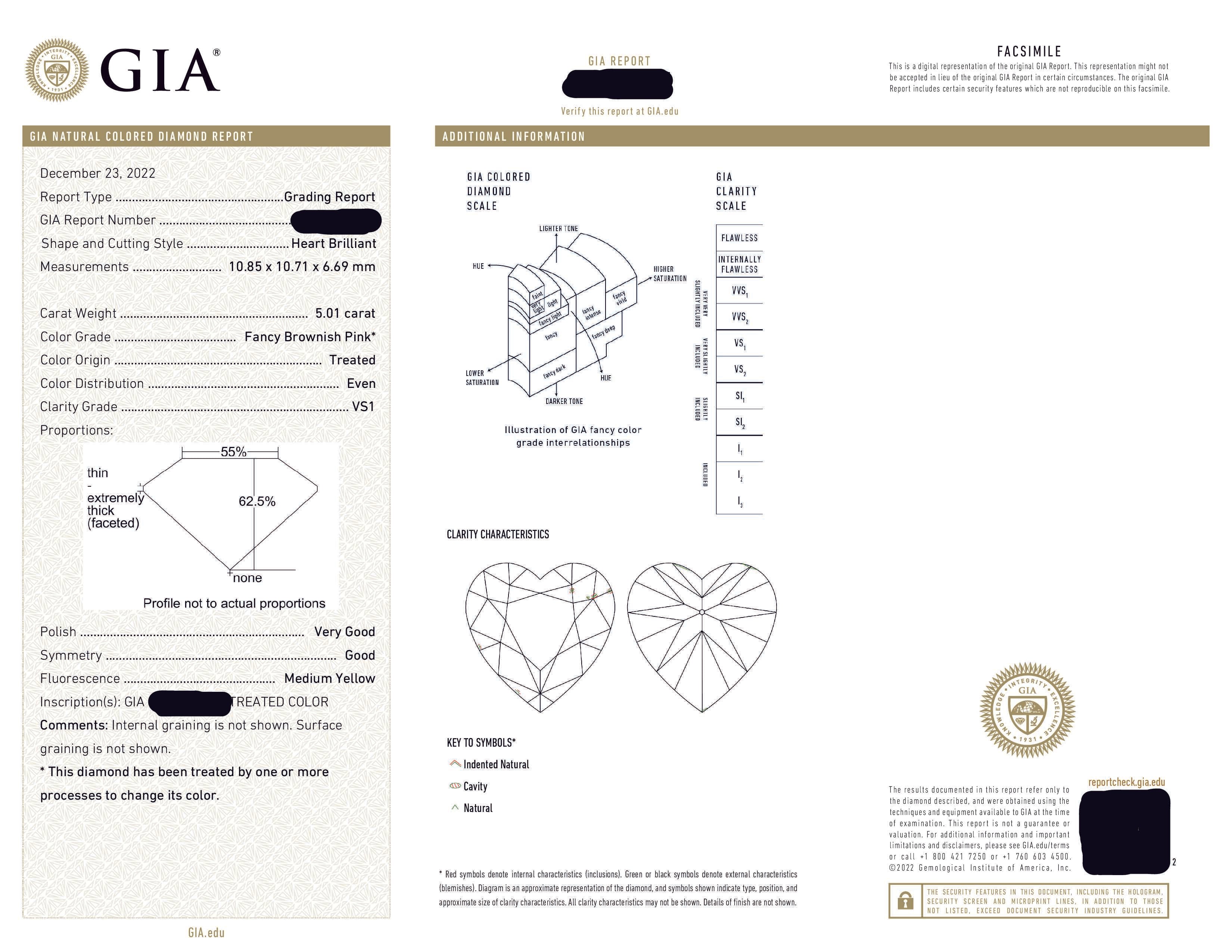 Gia 18K White Gold Pear & Fbp Heart Cut Double Diamond Ring 9.30Ctw Bridal