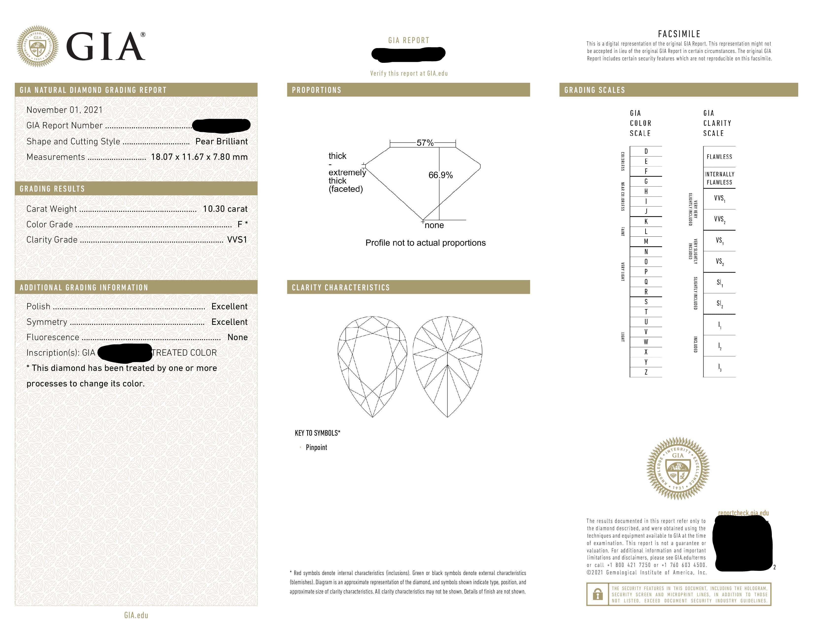 Gia Platinum 10.30Ct Pear Cut Diamond Engagement Ring 13.10Ctw Bridal