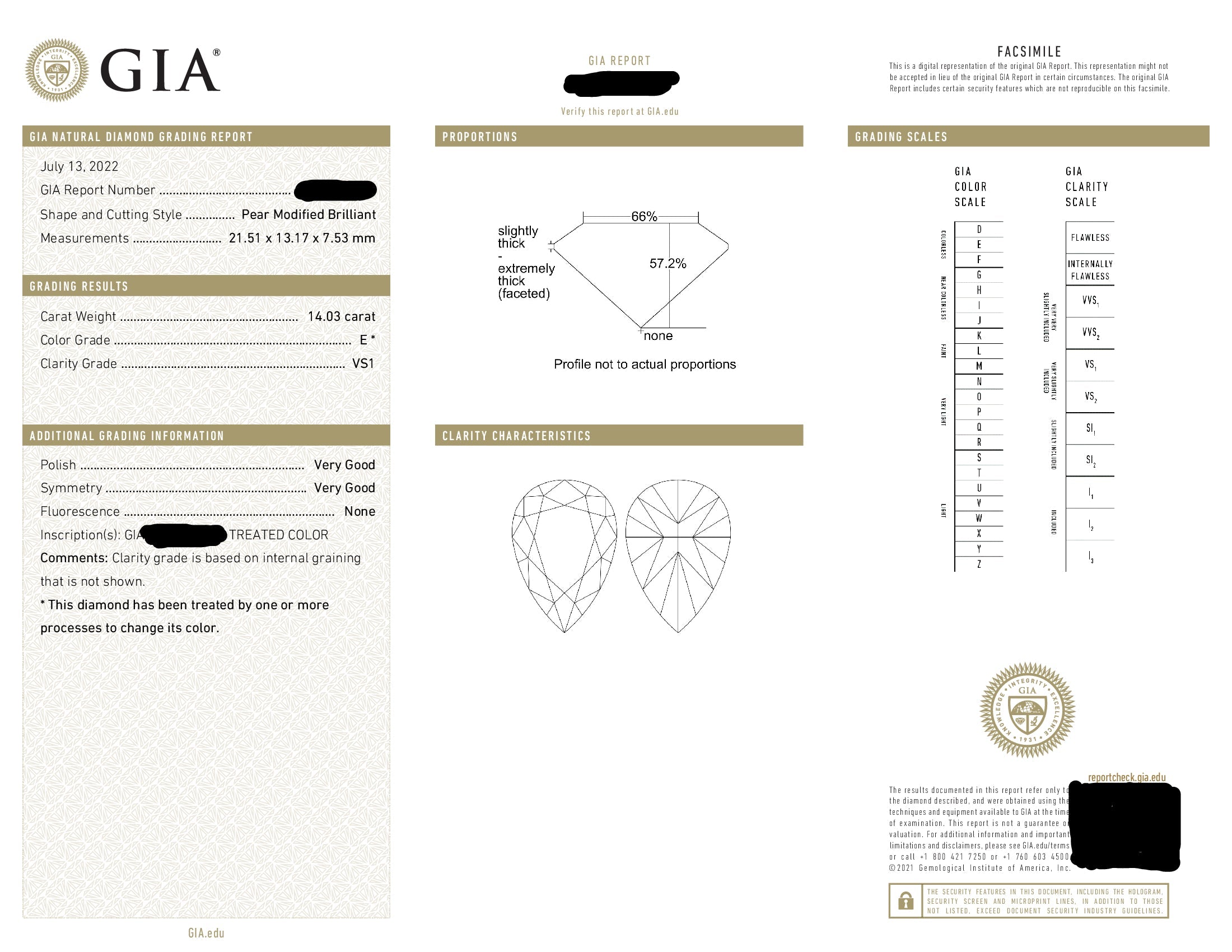 Gia Platinum 14.03Ct Pear Cut Triple Diamond Engagement Ring 14.97Ctw Bridal