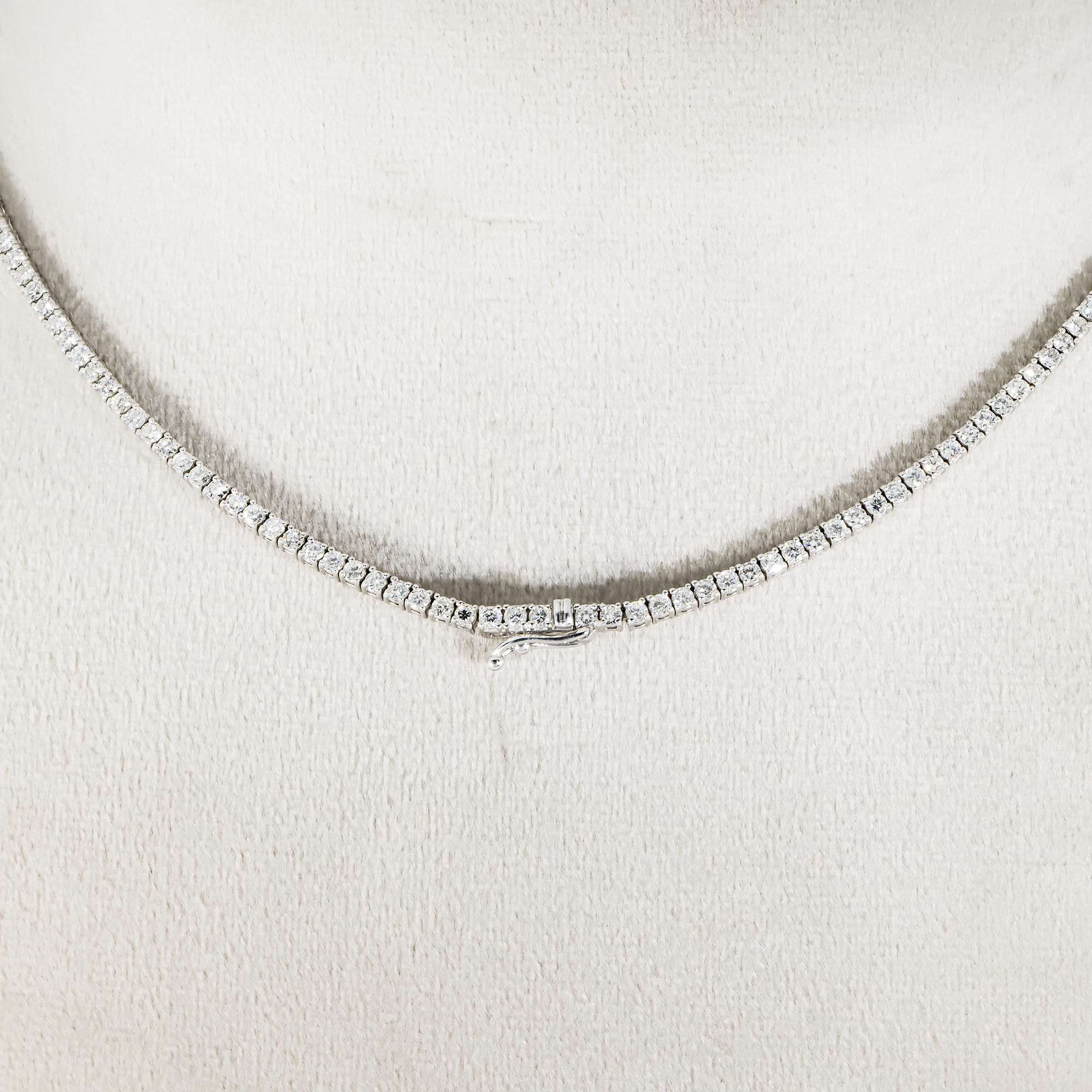 14K White Gold Asscher Cut Diamond Butterfly Pendant & Chain Necklace 15.16Ct Necklace
