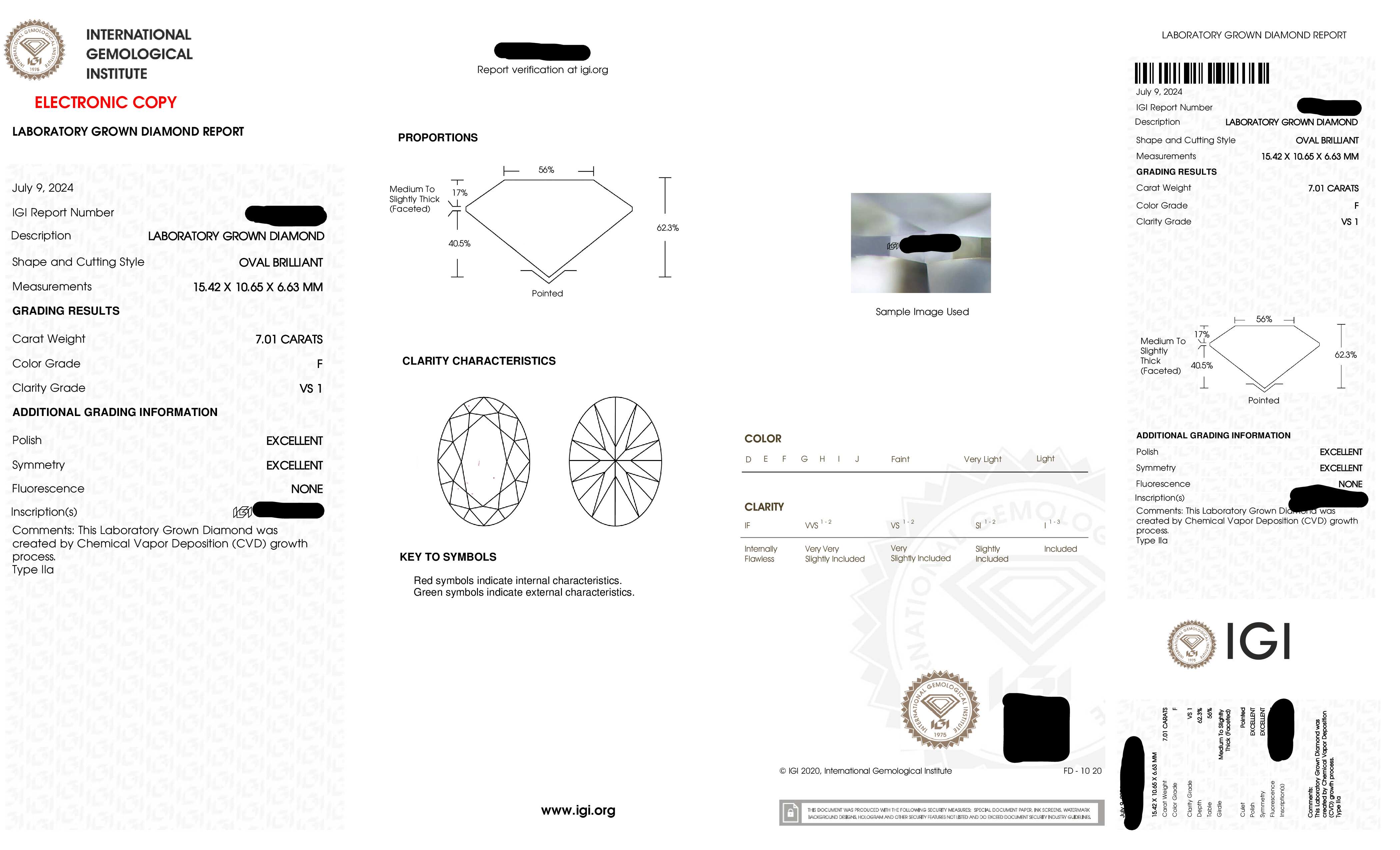 18K White Gold 7Ct Oval Cut Diamond Engagement Ring 9.76Ctw Bridal