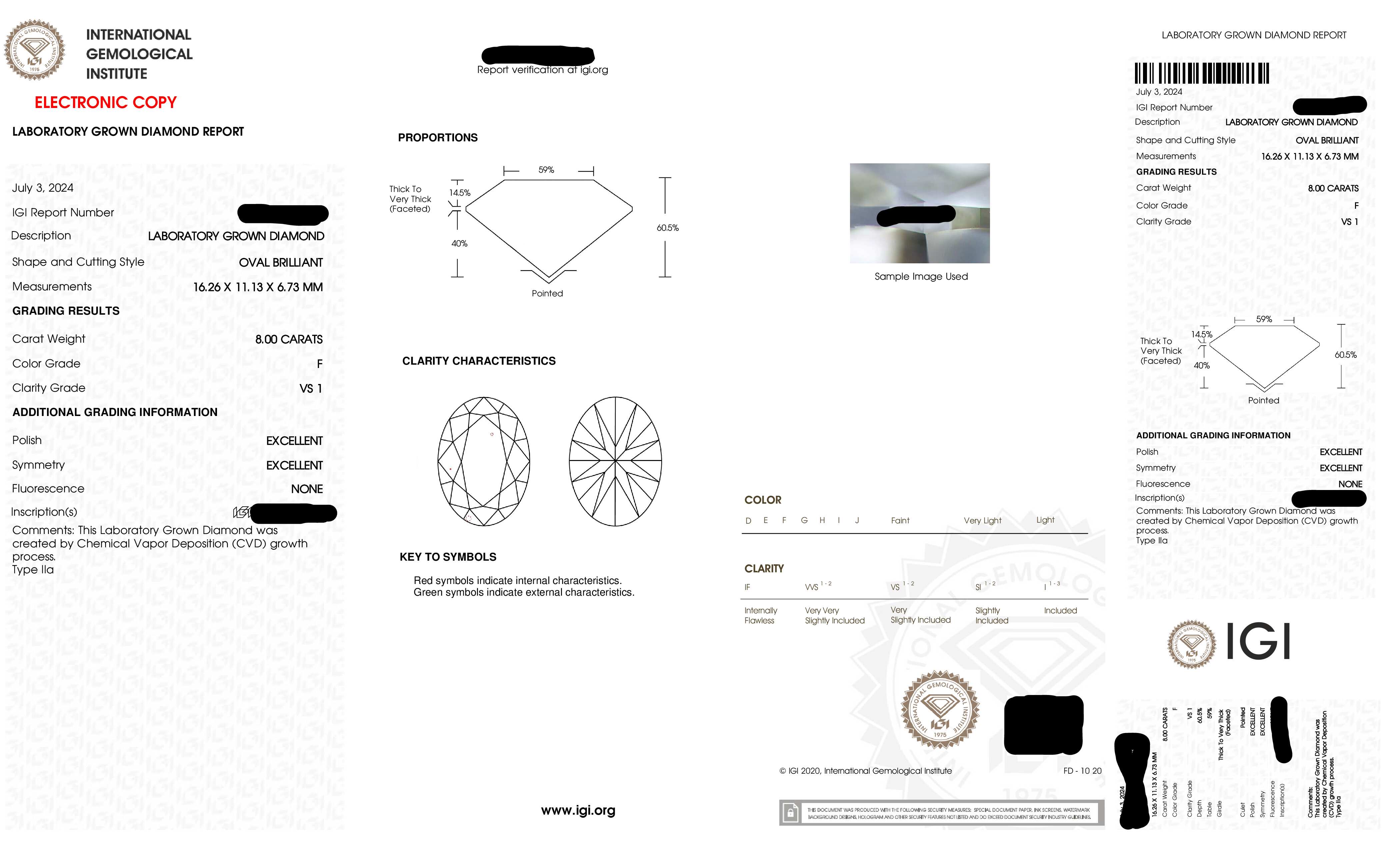 18K White Gold 8Ct Oval Cut Diamond Engagement Ring 10.10Ct Bridal