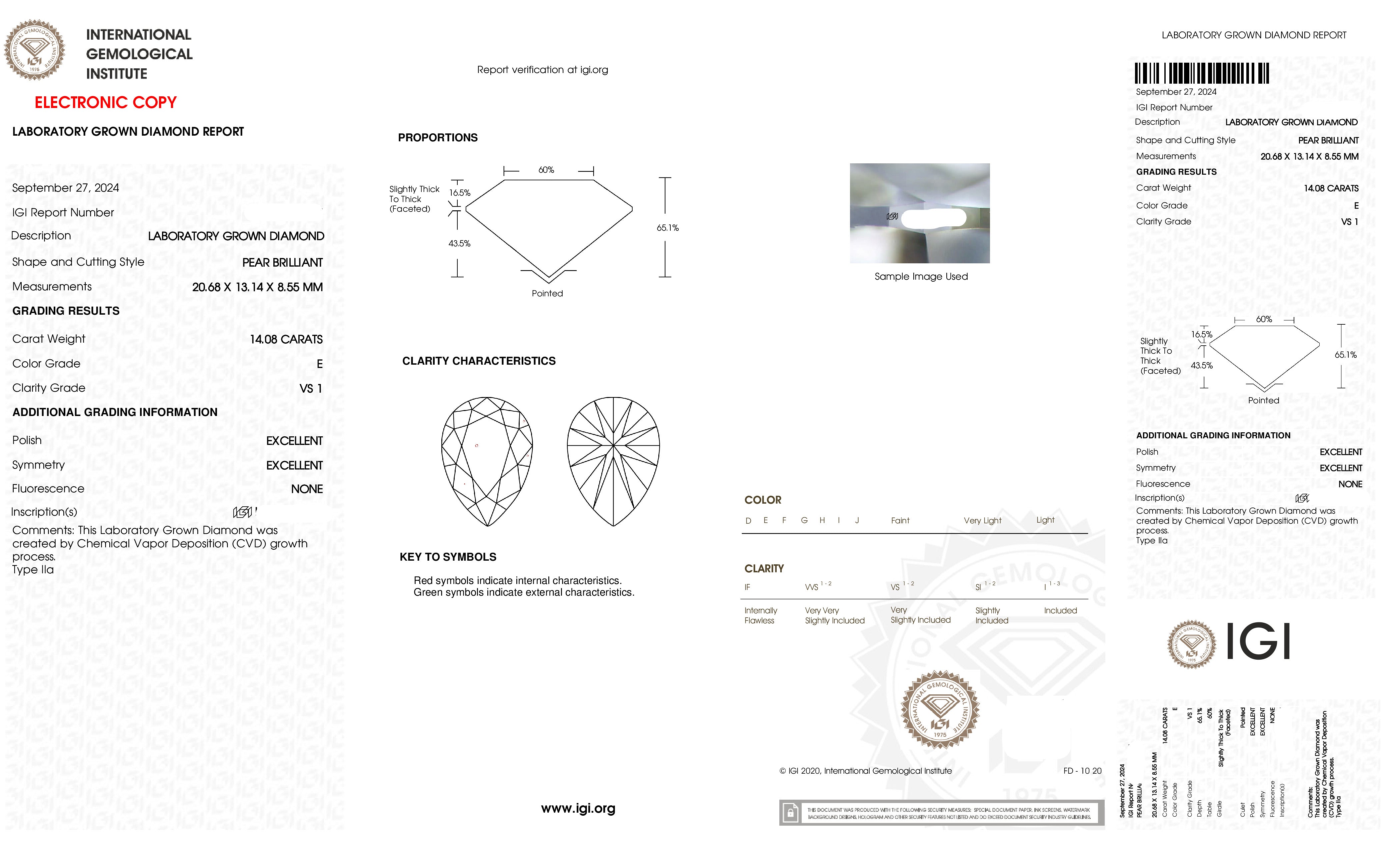 Platinum Triple Pear Cut White & Fancy Yellow Diamond Ring 19.57ctw