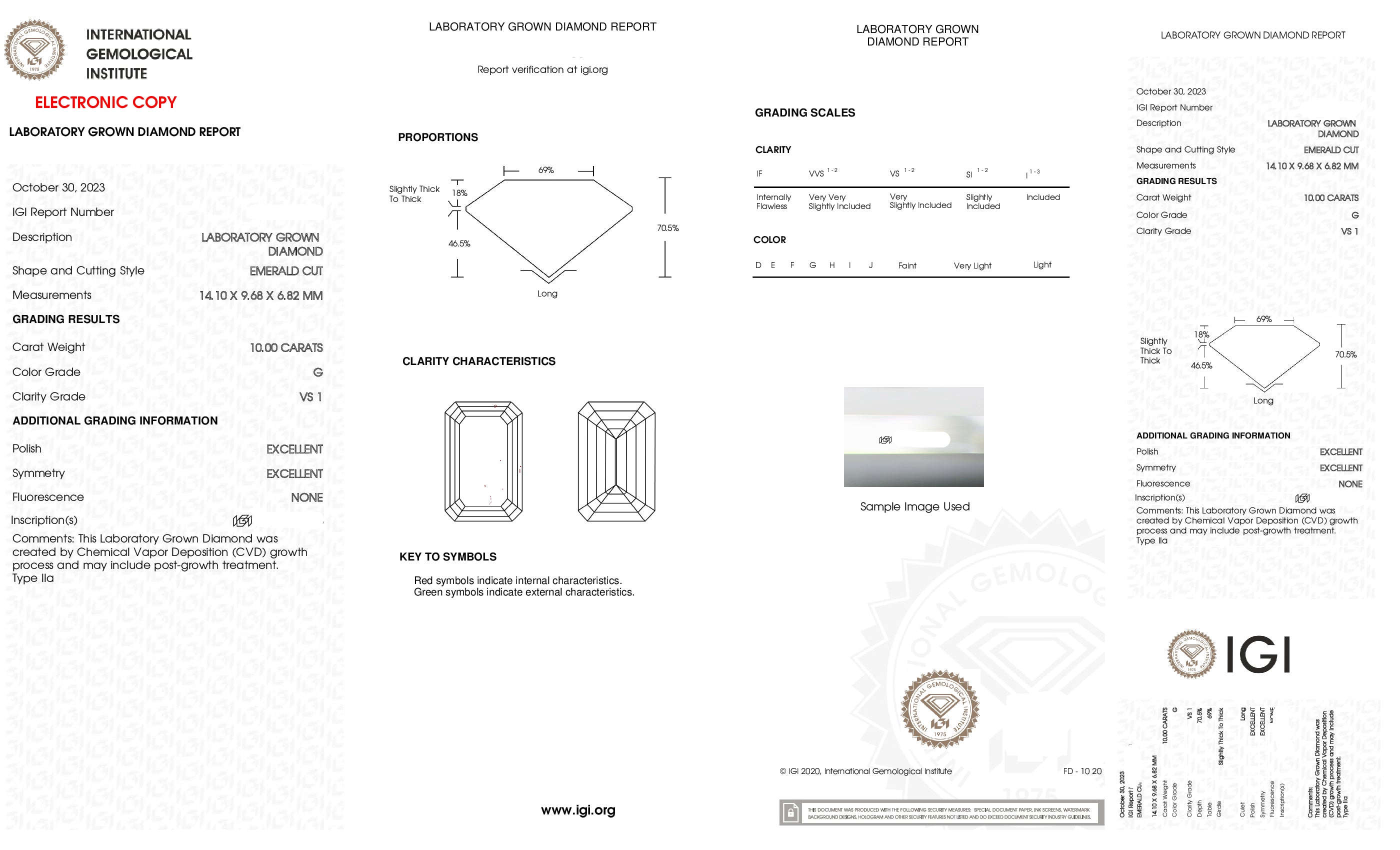 Platinum 10.0ct Emerald Cut White & Fancy Blue Triple Diamond Ring 13.83ctw