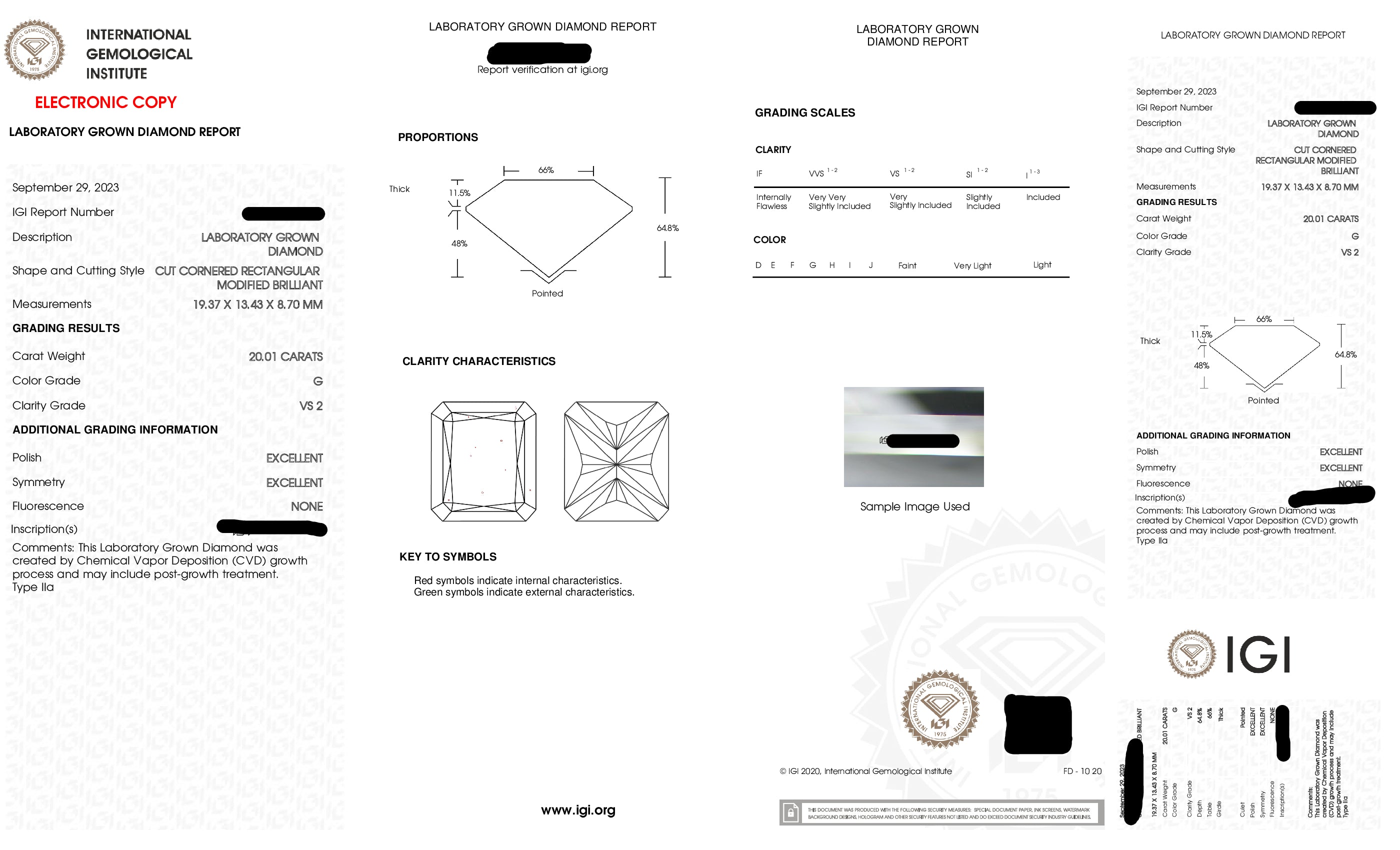 18K White Gold 20.01Ct Radiant Cut Diamond Engagement Ring 22.26Ctw Bridal