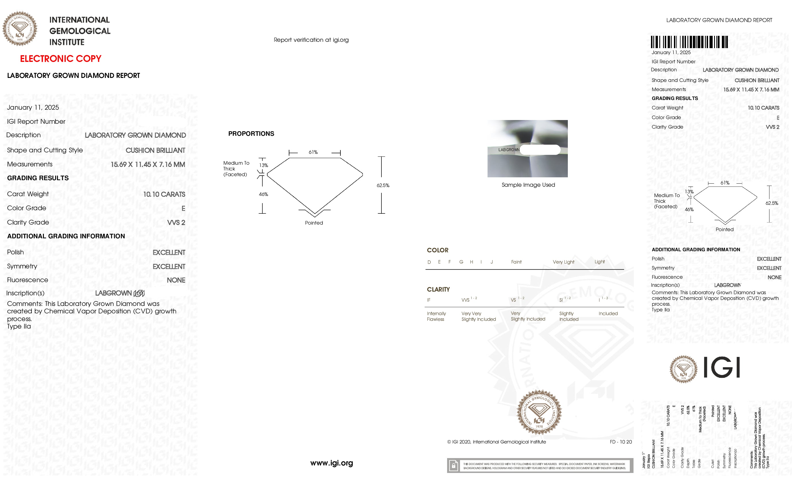 Platinum Triple Radiant Cut Diamond Engagement Ring 12.45ctw