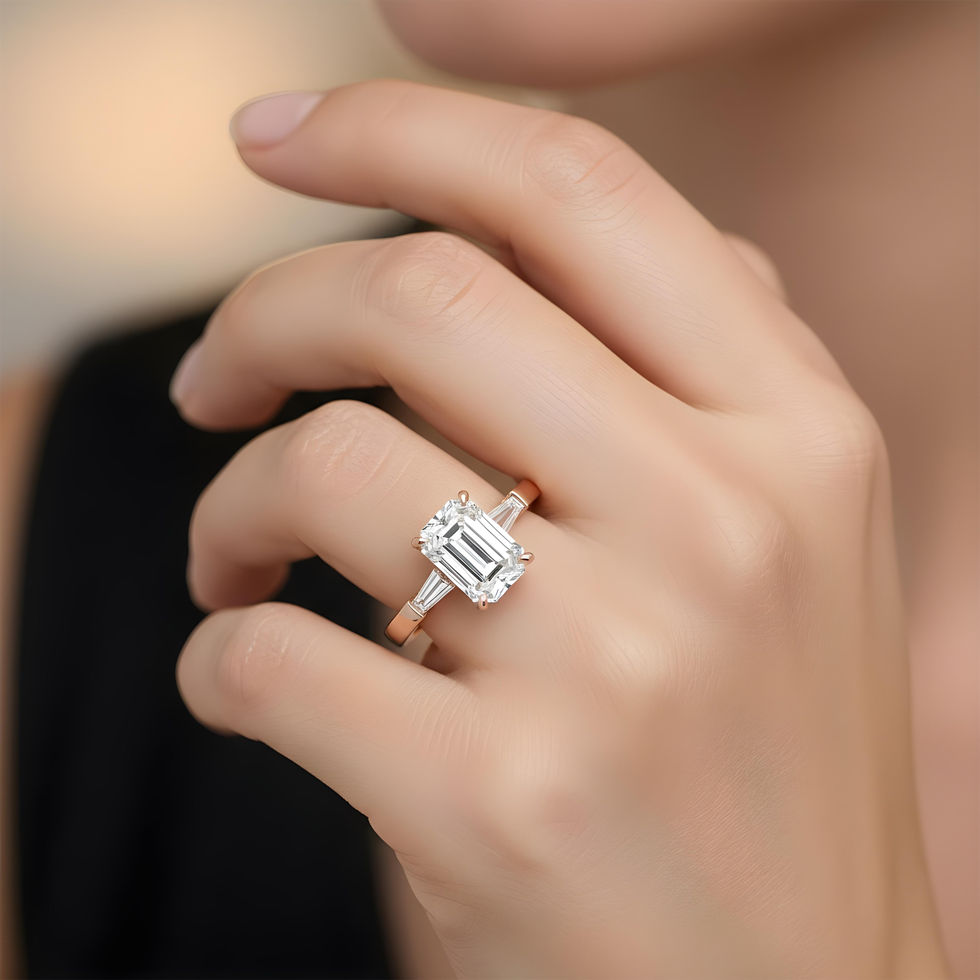 GIA Platinum 4.04ct Oval Cut Triple Diamond Engagement Ring 4.42ctw