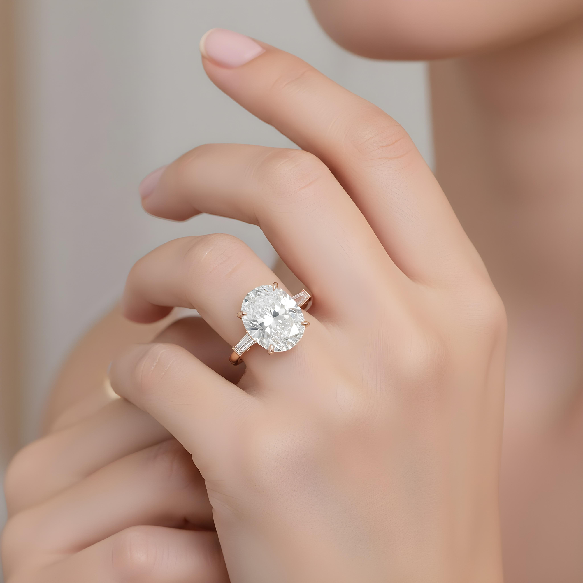 GIA Platinum 13.28ct Oval Cut Diamond Engagement Ring 14.04ctw