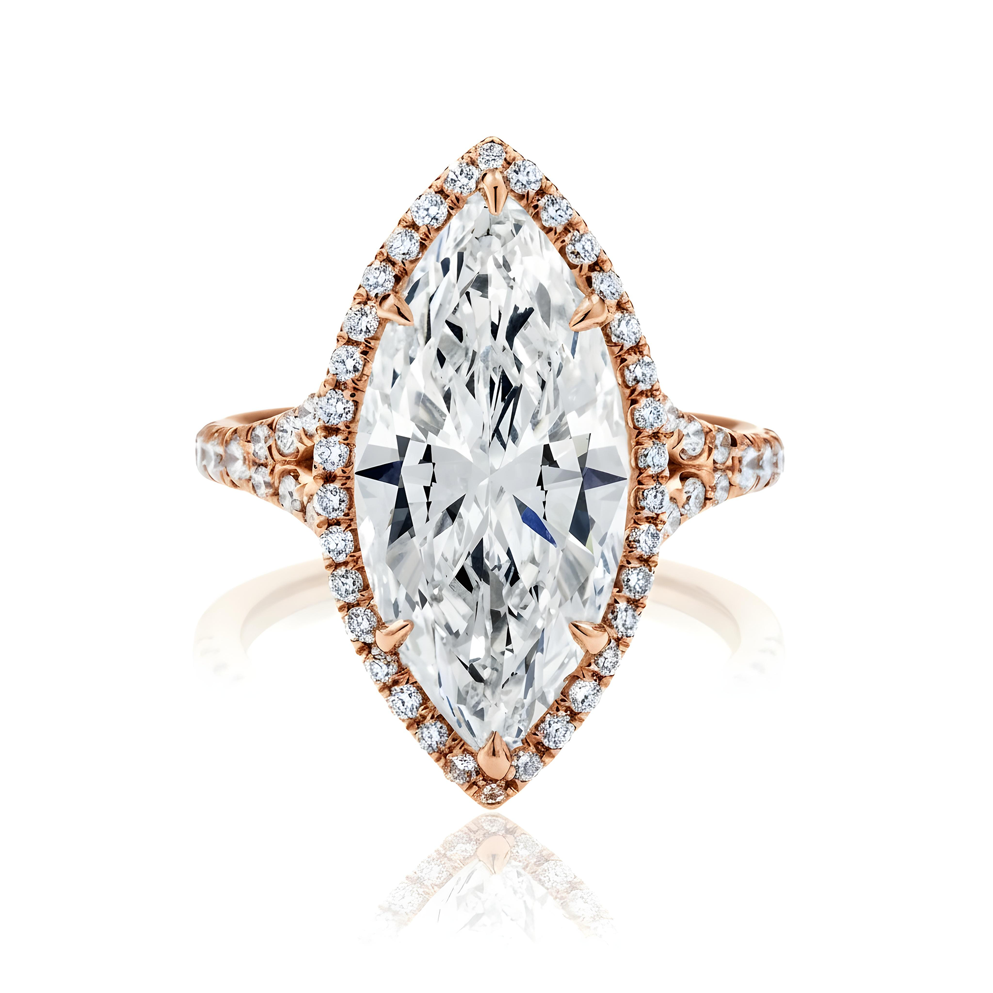 GIA Platinum 5.05ct IF marquise Cut Diamond Engagement Ring 6.05ctw