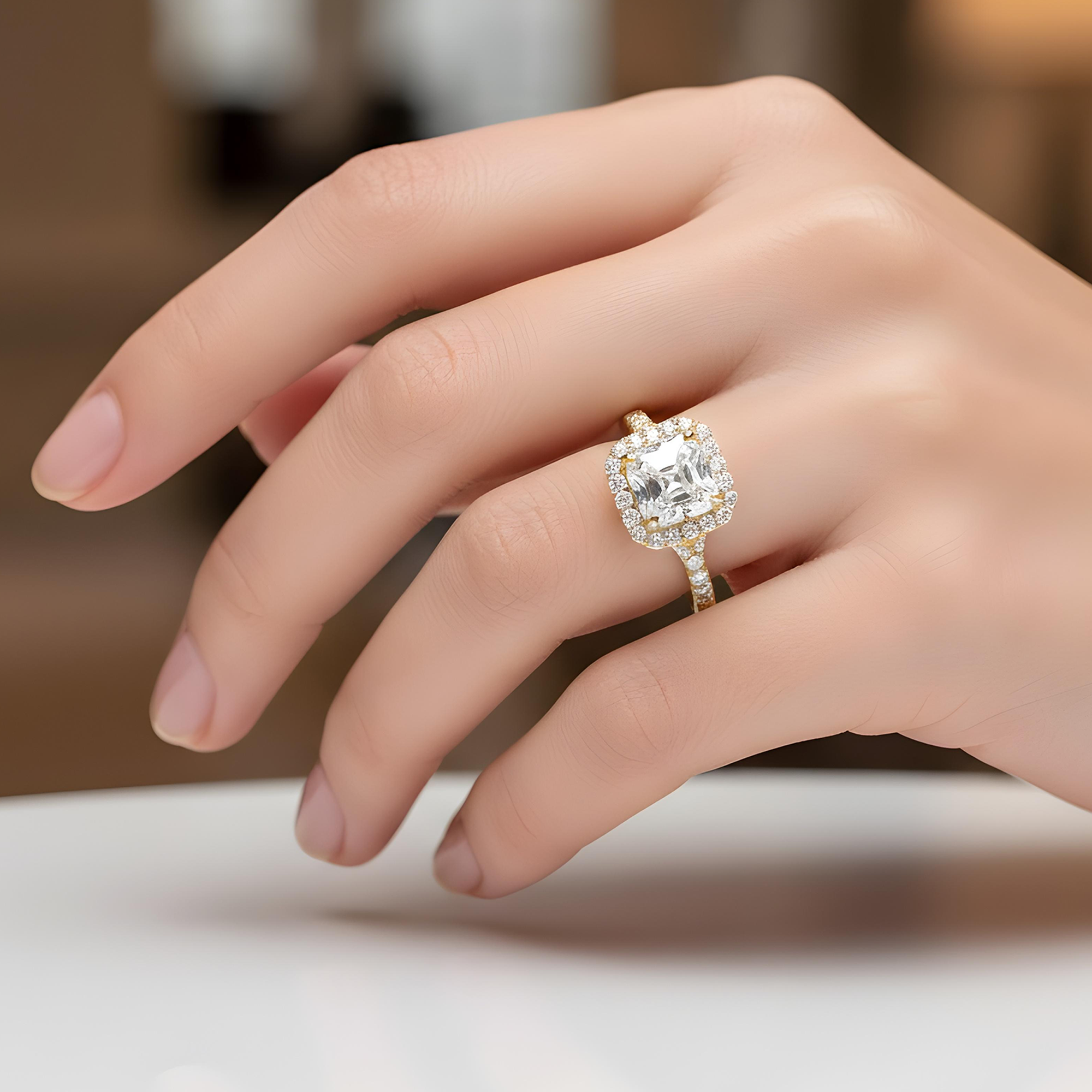 GIA Platinum 2.78ct Asscher Cut Diamond Engagement Ring 3.73ctw