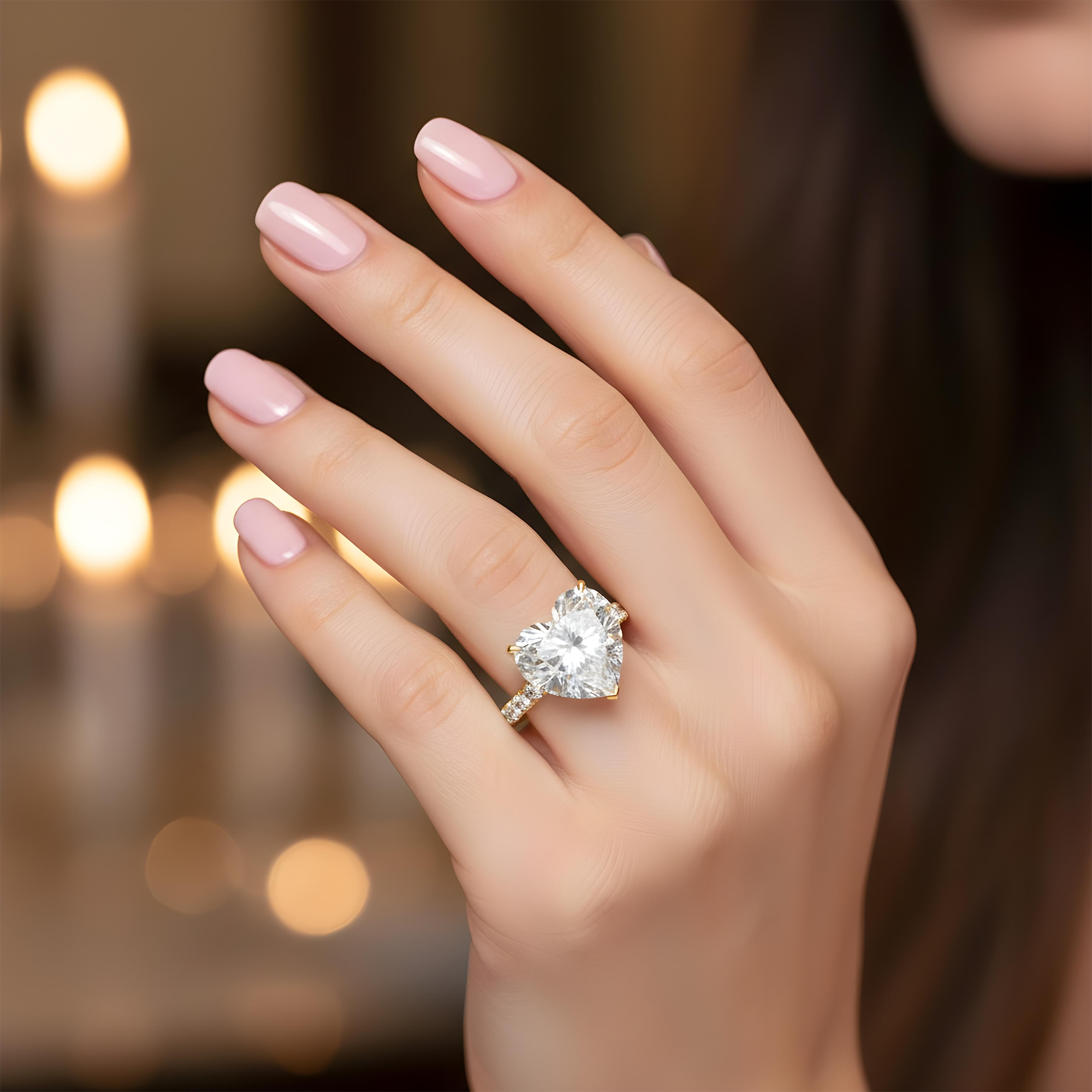 GIA Platinum 10.79ct Heart Cut Diamond Engagement Ring 12.19ctw