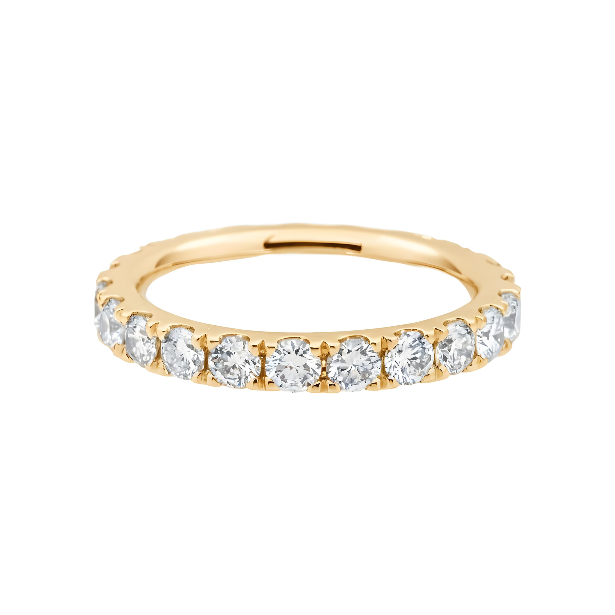 Platinum Round Diamond Eternity Ring 1.71ct (Size 6)